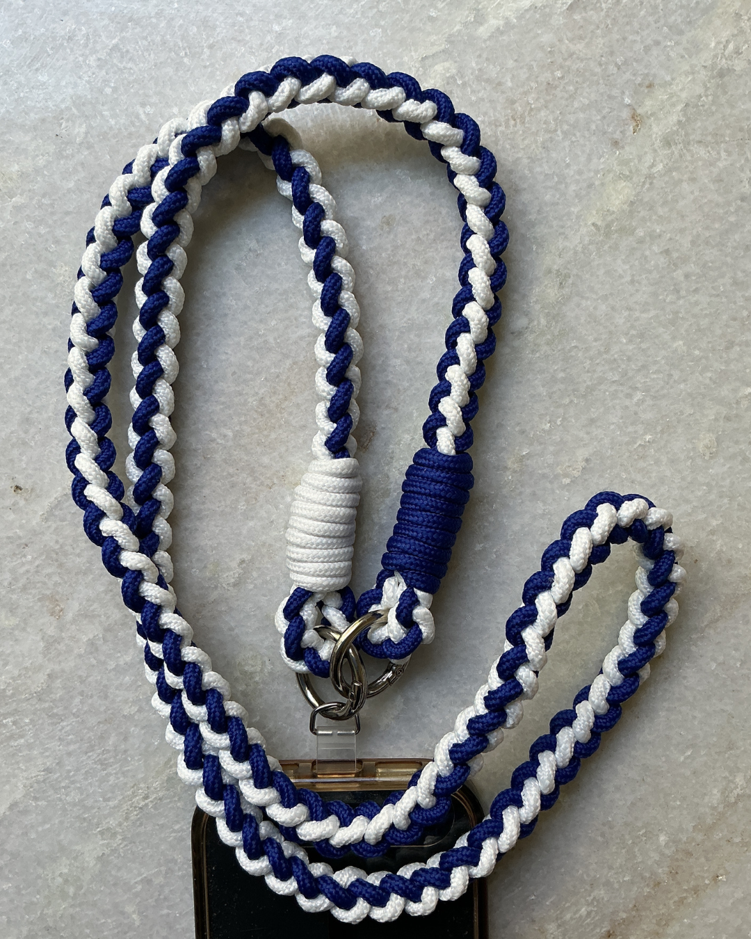 Coastal Classic Braided Crossbody Phone Strap