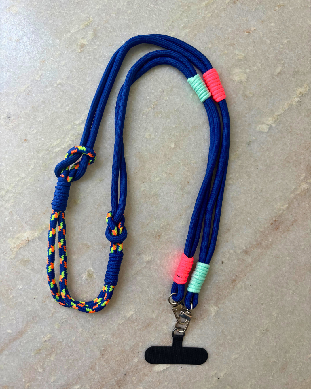 Coastal Confetti Crossbody Phone Strap